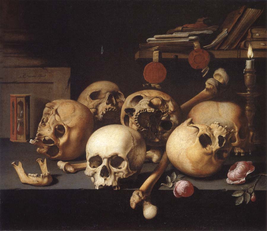 REMBRANDT Harmenszoon van Rijn Vanitas Still Life